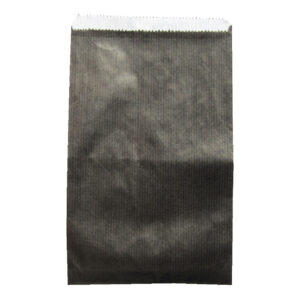 Zakjes 12x19cm zwart (100x)