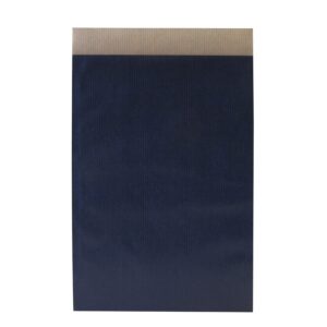Zakjes 17x26cm blauw kraft (100x)