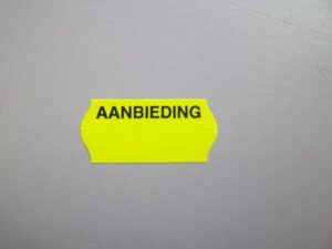 2612 gs fluor geel permanent AANBIEDING