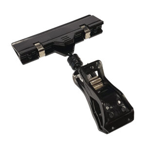 Prijskaarthouder zwart 80mm (1x)