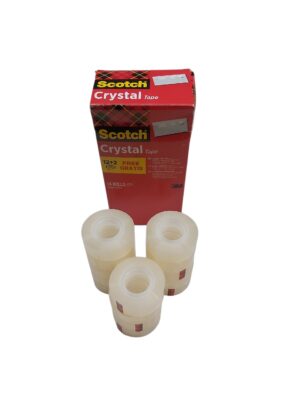 Plakband Scotch Crystal 600 19mm x 33 m