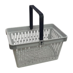 Winkelmandje grijs 22 liter (1x)