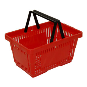 Winkelmand extra rood 2 handgrepen