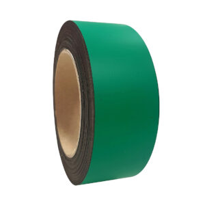 Magneetband 40mm groen 10 meter 0,6mm