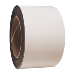 Magneetband 70mm wit 10 meter 0,6mm