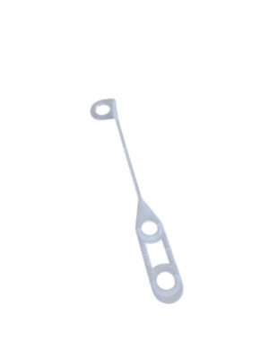 Hangerverbinder 125mm transparant (25x)