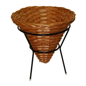 Puntmand gelakt met zwart onderstel