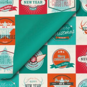 Cadeaupapier 30cm Kerst 200 meter