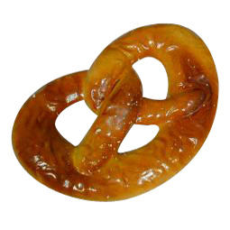 Kunststof Pretzel groot 320x200mm (1x)