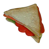 Kunststof Clubsandwich 145x80mm (1x)