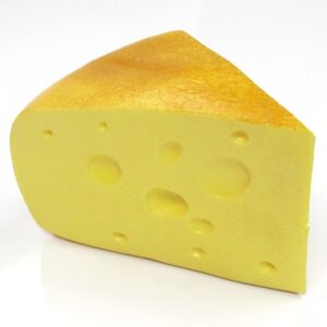 Kunststof Emmentaler kaas 1/8 170x105mm