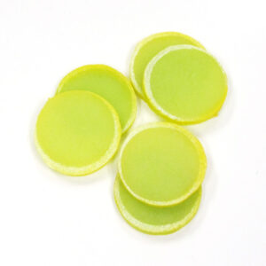 Kunststof Citroenschijven 60x80mm (6x)