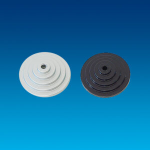 Voet zwart trapvorm - zuigvoet Deko 2