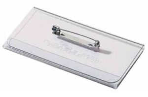 Badges 40x75mm Durable