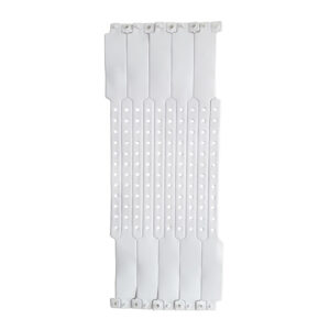 Polsarmband voor evenementen wit (1x)