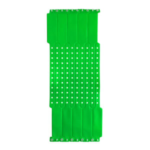 Polsarmband voor evenementen groen (1x)