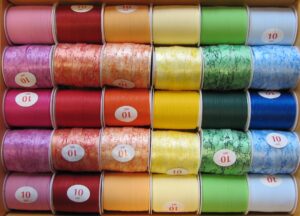 Cadeaulint 10mm x 10 meter assorti