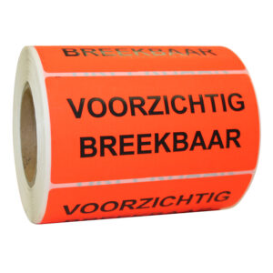 Waarschuwingsetiketten BREEKBAAR (500x)