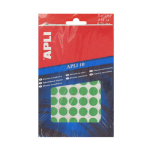 Etiket 13mm groen Apli 02737 (616x)