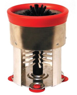 Bierborstel rond voor 1 glas