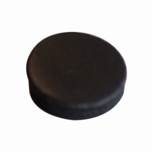 CD-rozet ø15.3mm foam zwart (1x)