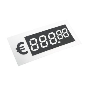 Digitale prijskaart € 888.88 39x84