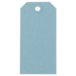 Label 60x120mm blauw nummer 6 (1000x)