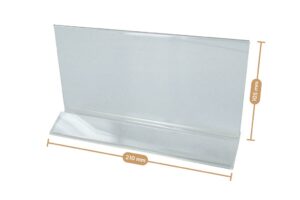 Menukaartstandaard 210x105mm horizontaal