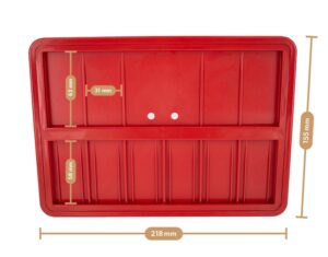 Raam rood A5 wisselraam