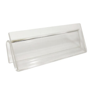 Acryl prijskaarthouder S-type 85x30mm