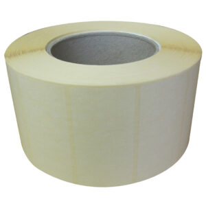 Etiket 70x35mm vellum papier
