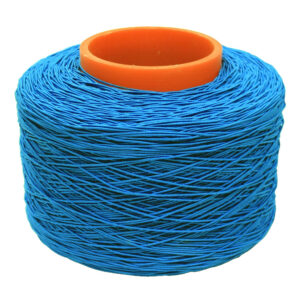 Elastiek blauw, 1000 meter per rol