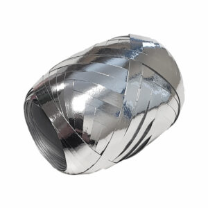 Eggs 5mm x 20 meter metallic zilver lint