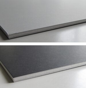 Foamboard 50x70cm,zwart/wit/grijs gedekt