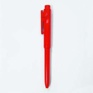 Detecteerbare drukpen rood, met clip