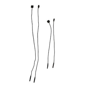 Koordsluiting zwart 200mm (1000x)