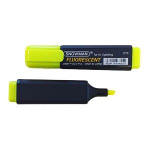 Snowman overlijner geel