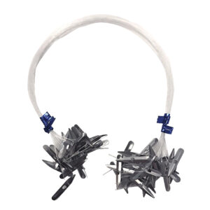 Nylon koord met splint 20cm (100x)