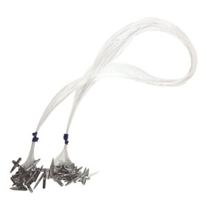 Nylon koord met splint 50cm (100x)