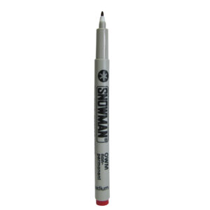 O.H.P. marker rood 1.0 - 2.0mm non perm