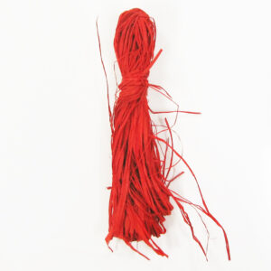 Raffia rood 1kg