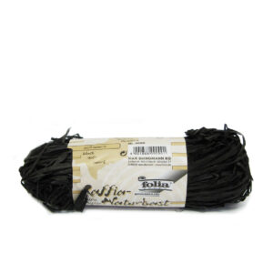Raffia zwart bundel 50 gram