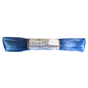 Raffia donkerblauw 30 meter glans (1x)