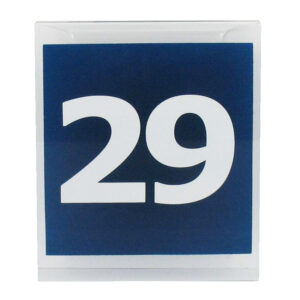 Maatbordje bedrukt met 29