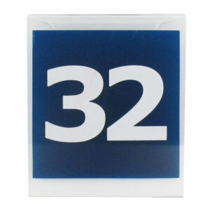Maatbordje bedrukt met 32