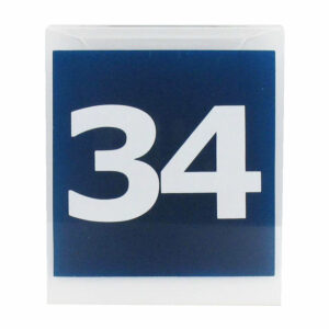 Maatbordje bedrukt met 34