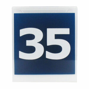 Maatbordje bedrukt met 35