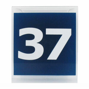 Maatbordje bedrukt met 37