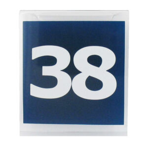 Maatbordje bedrukt met 38