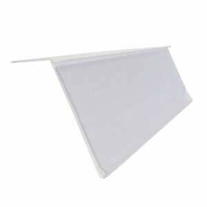 Scannerprofiel 39mm wit 9mm foamtape